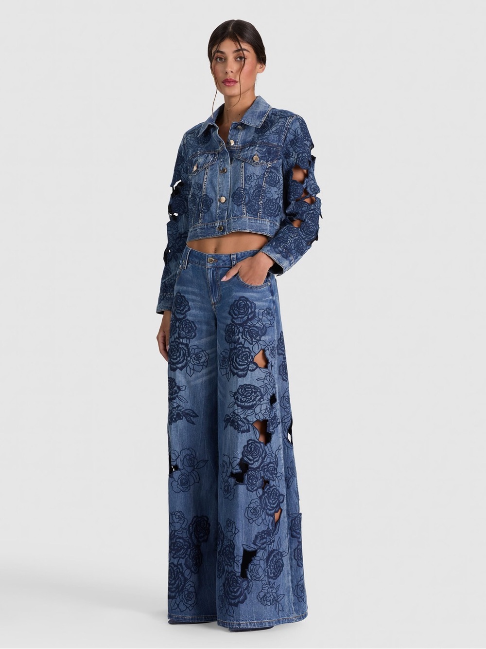Sidney Laser-Cut Jean - Picture 3 of 8